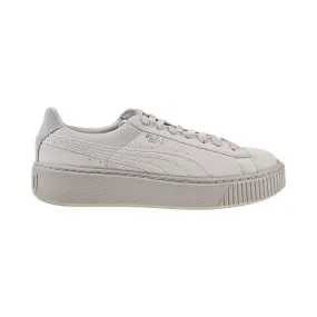 Puma Basket Platform Reset Women's Shoes Gray-Violet