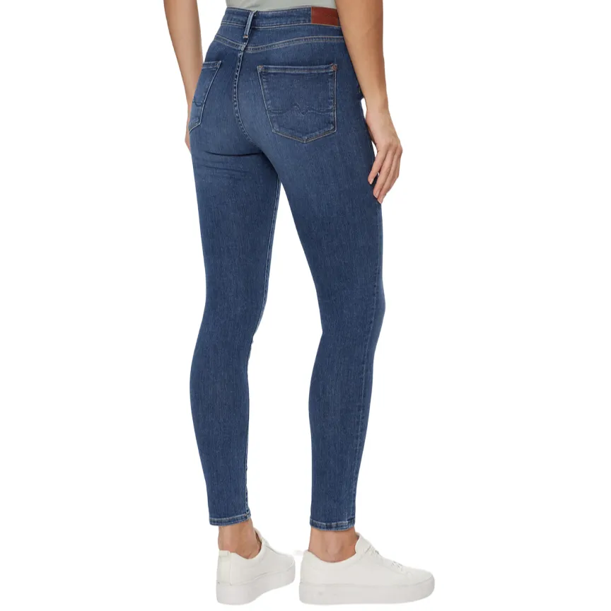 Pepe Jeans Skinny Jeans HW PL204584GX60 medium blue trousers