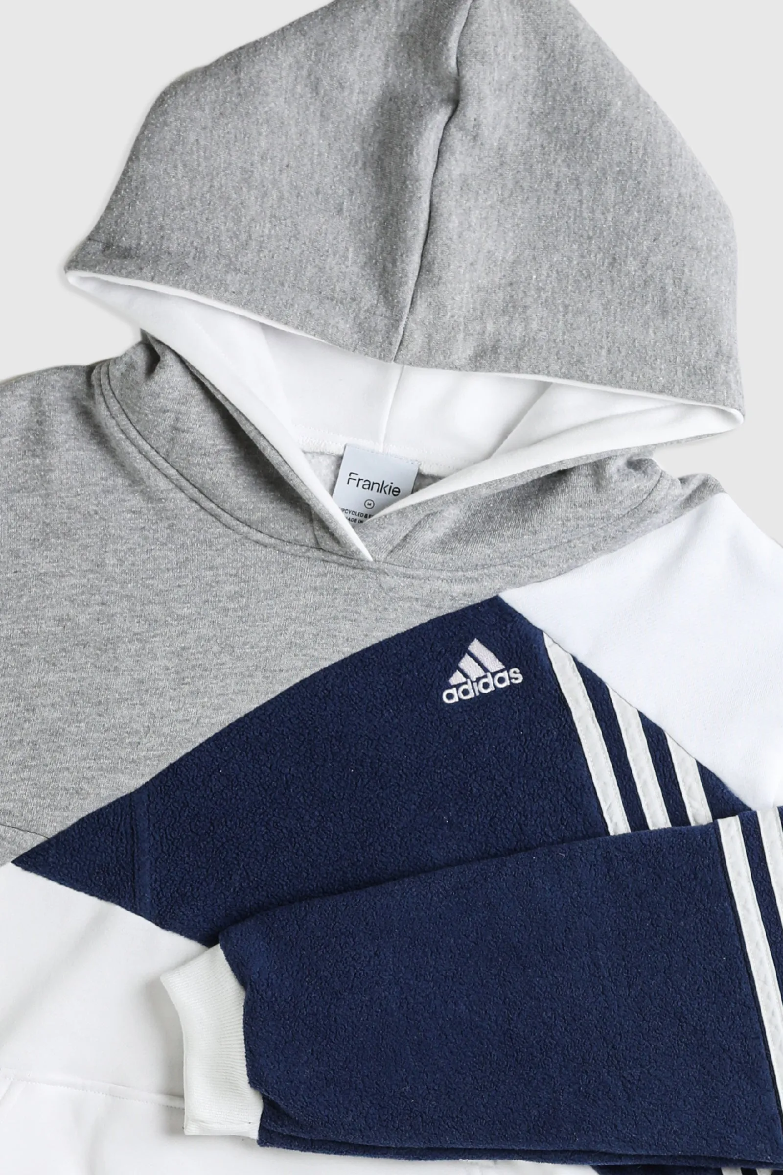 Rework Adidas Patchwork Sweatshirt - M