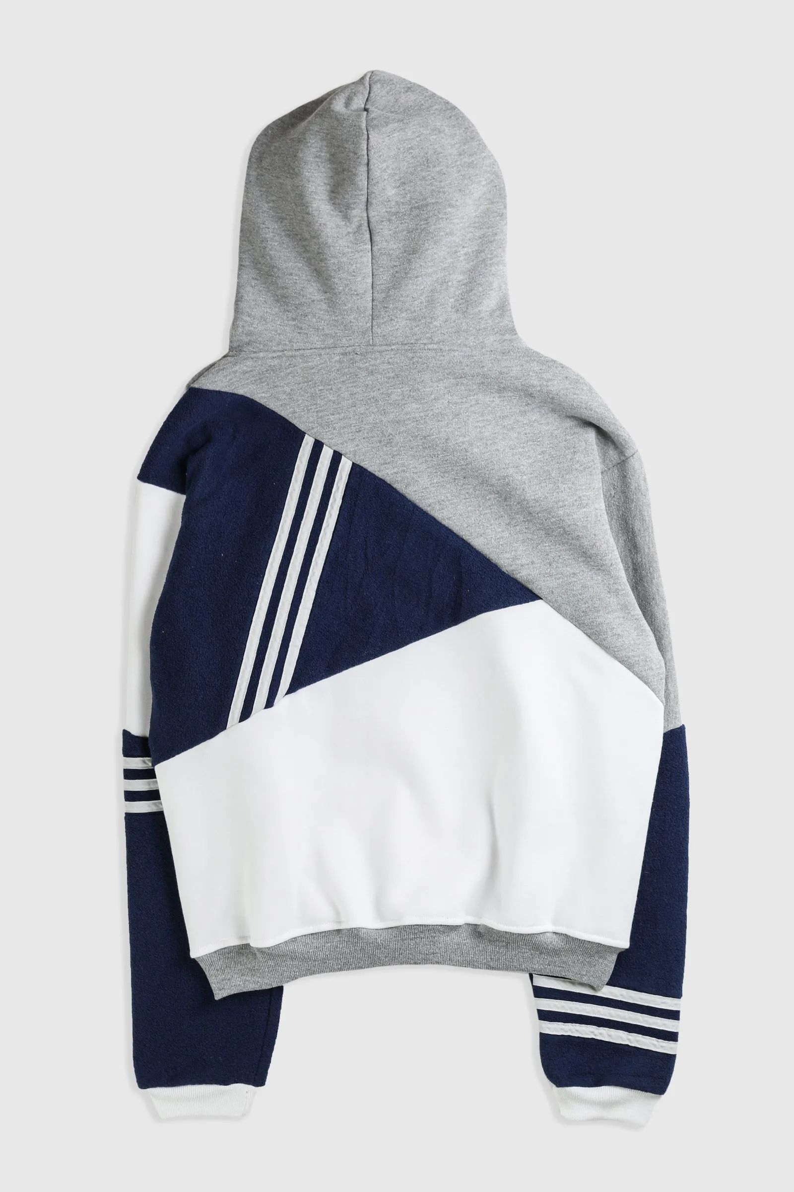 Rework Adidas Patchwork Sweatshirt - M