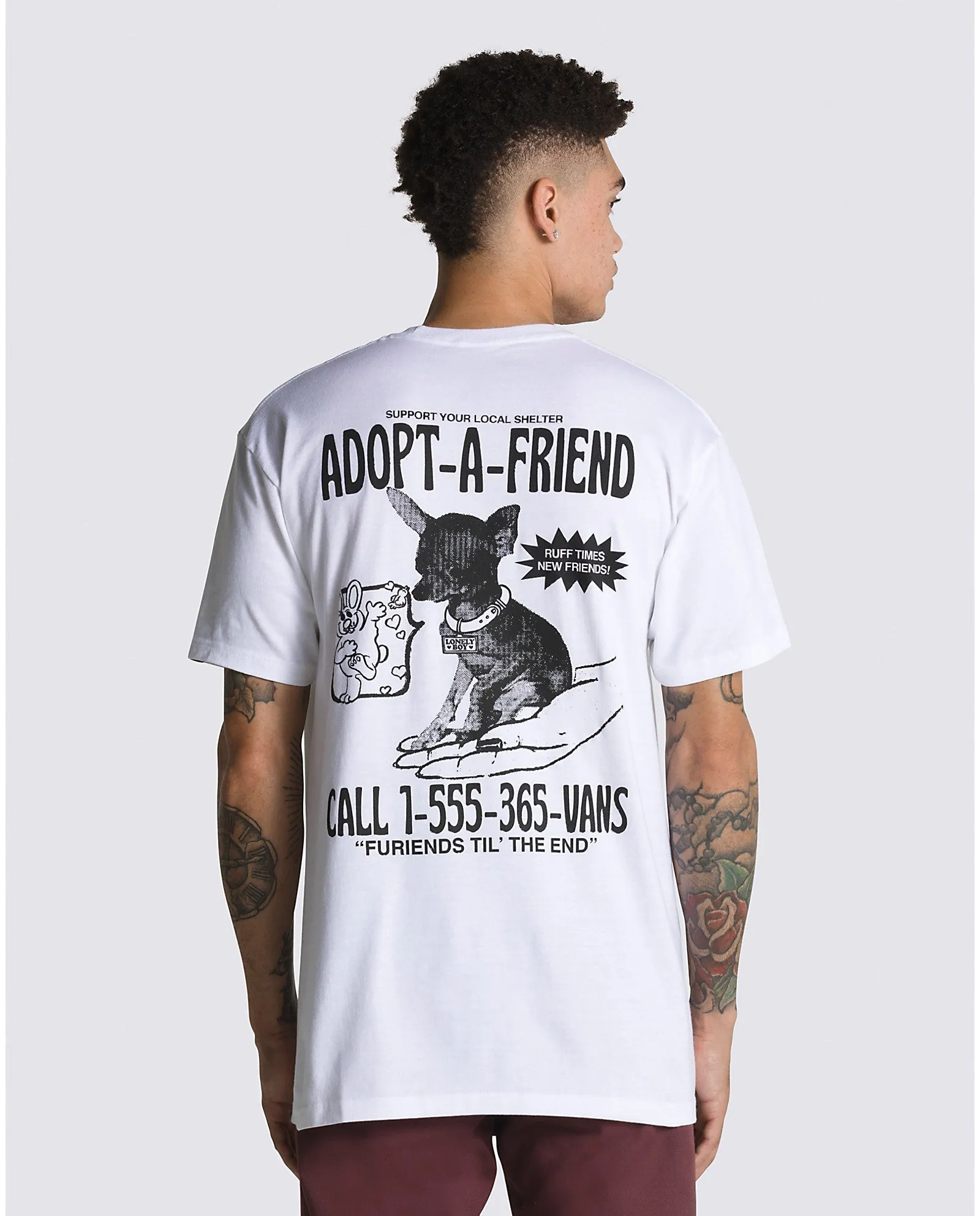 VANS Adopted A Friend T-Shirt