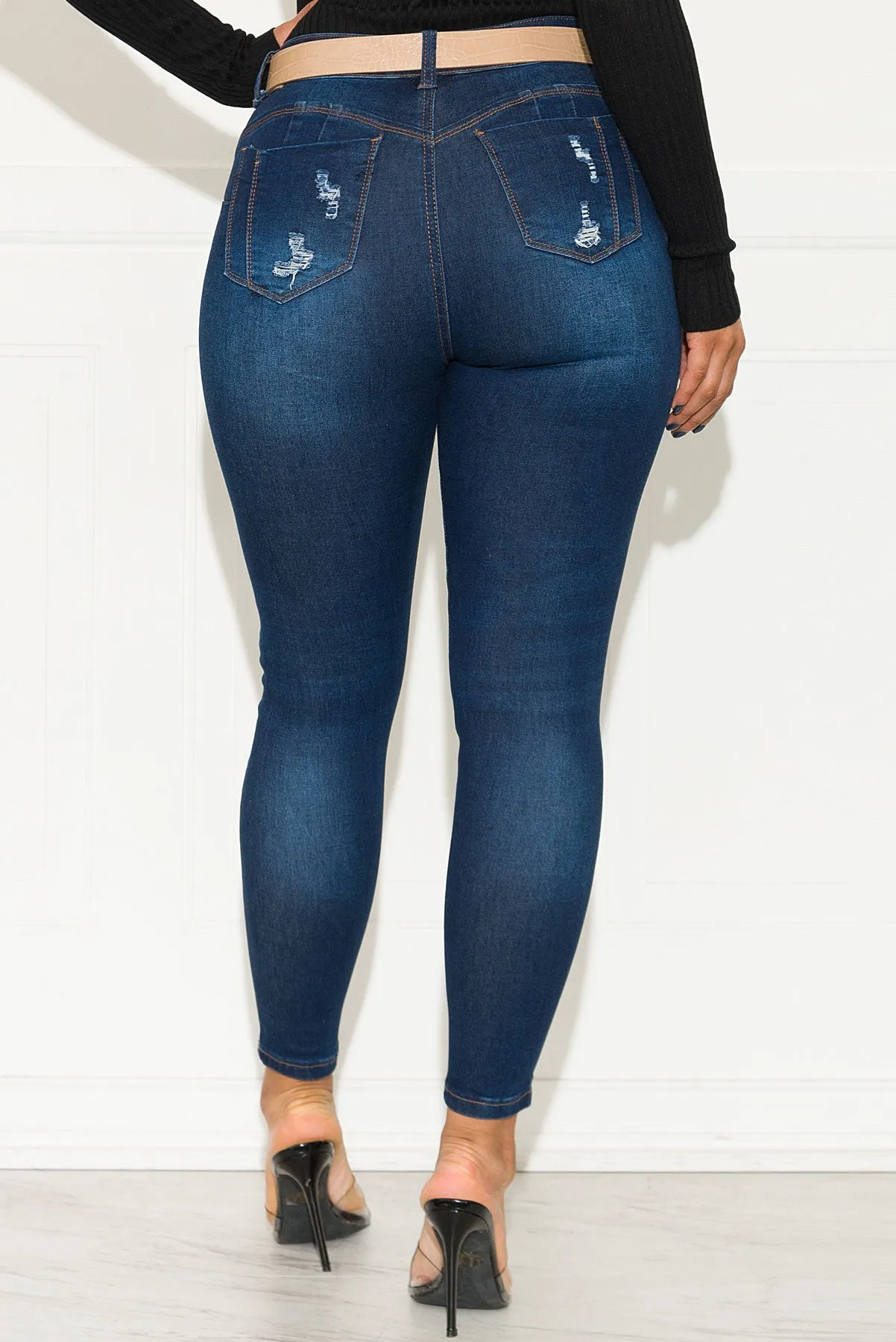 I Can Be Your Sunshine Skinny High Rise Jeans