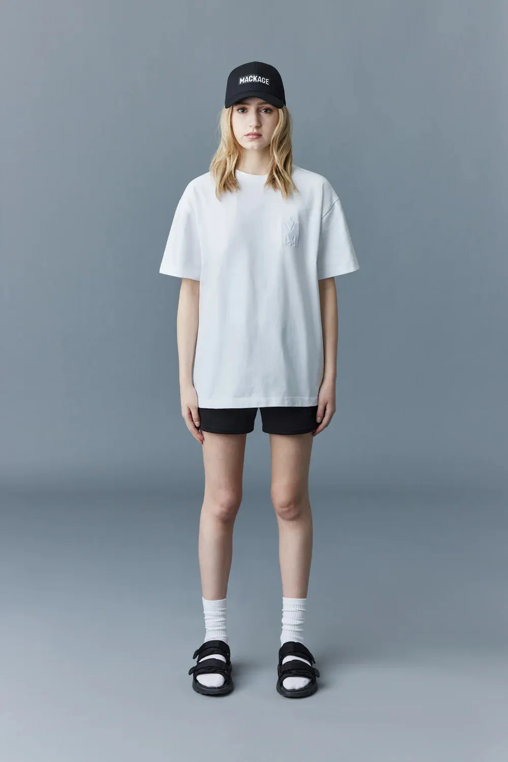 MACKAGE TEE T-shirt With Velvet Logo