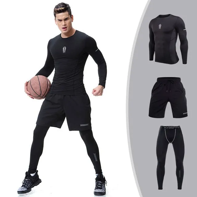 Sport Suits Dry Running sets Clothes Sports Joggers Training Gym Fitness Tracksuits