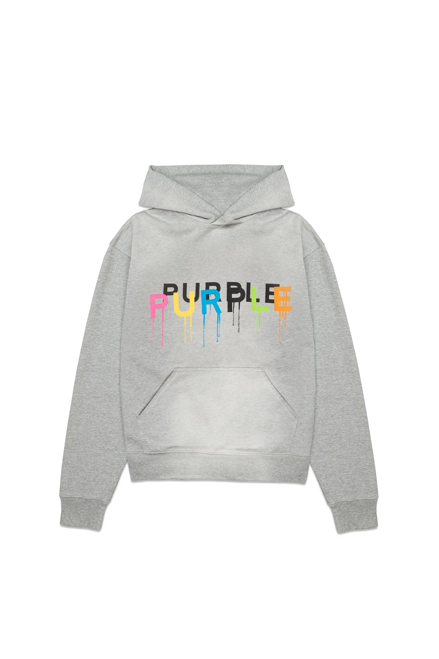 PURPLE BRAND Painted Wordmark Hoodie