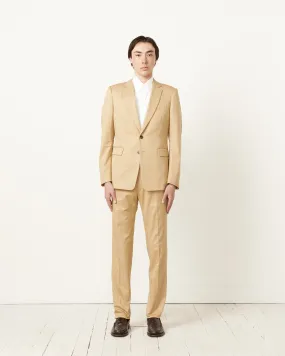 Slim Fit Suit in Beige