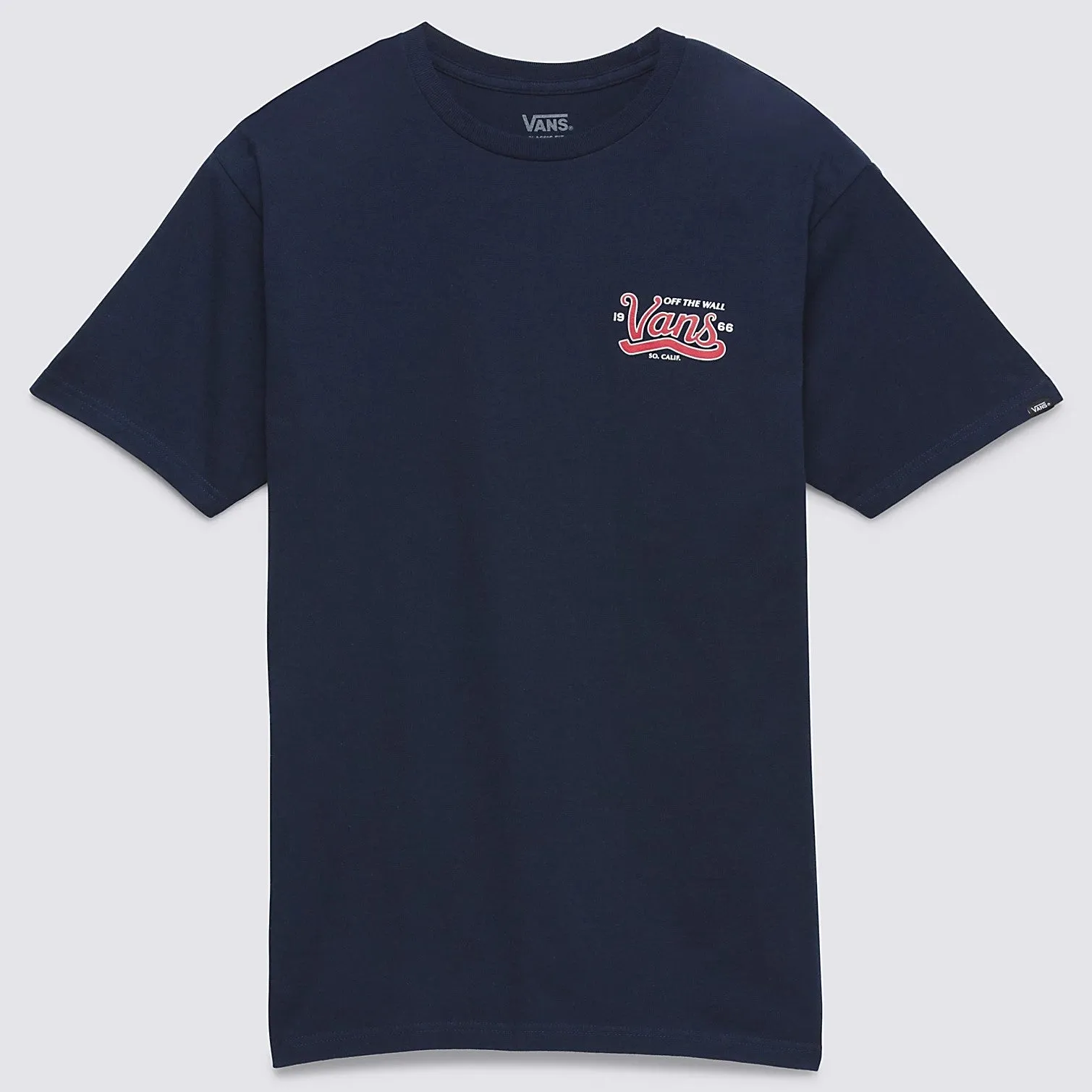 VANS Home Of The Sidestripe T-Shirt - Navy