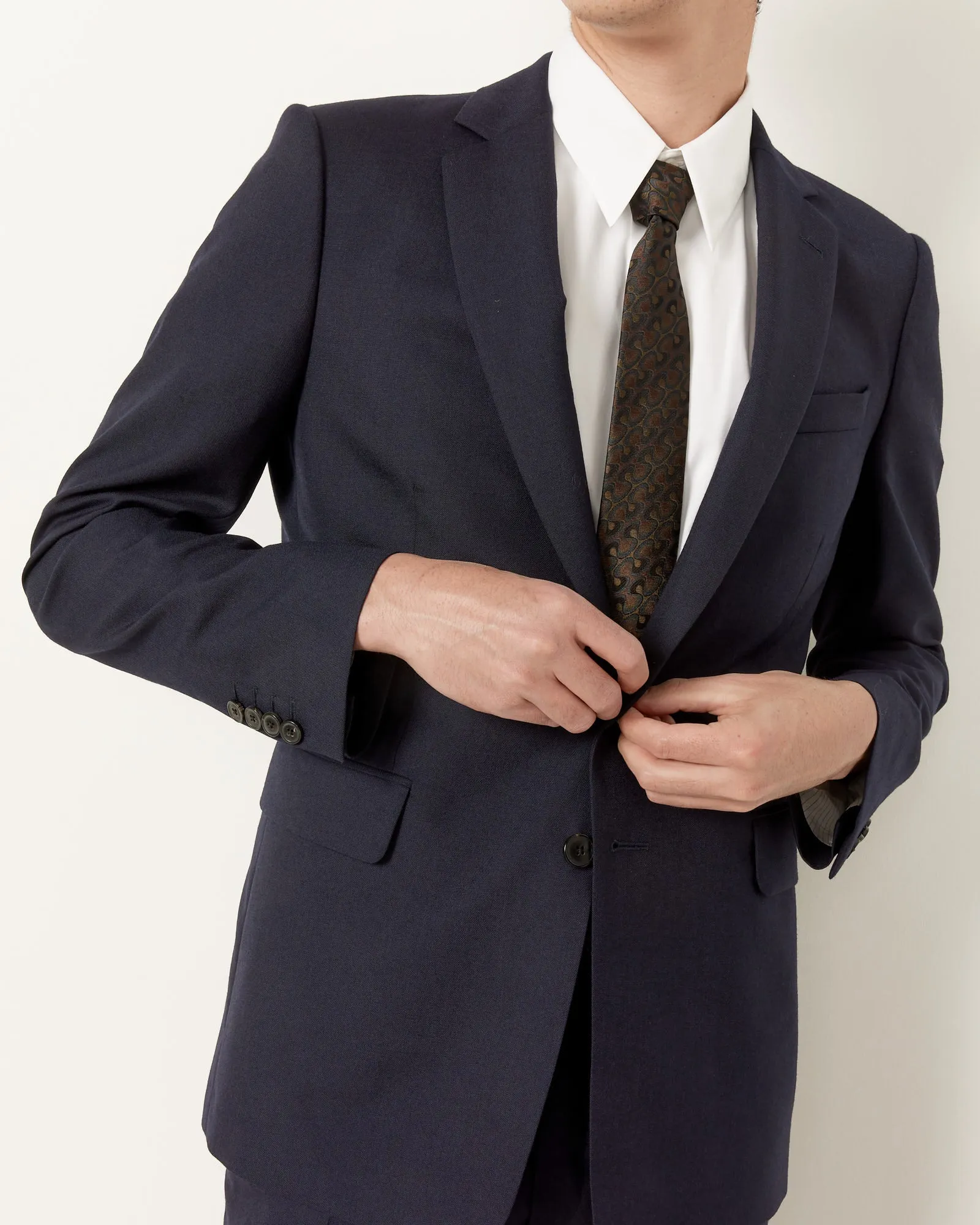 Slim Fit Suit in Navy