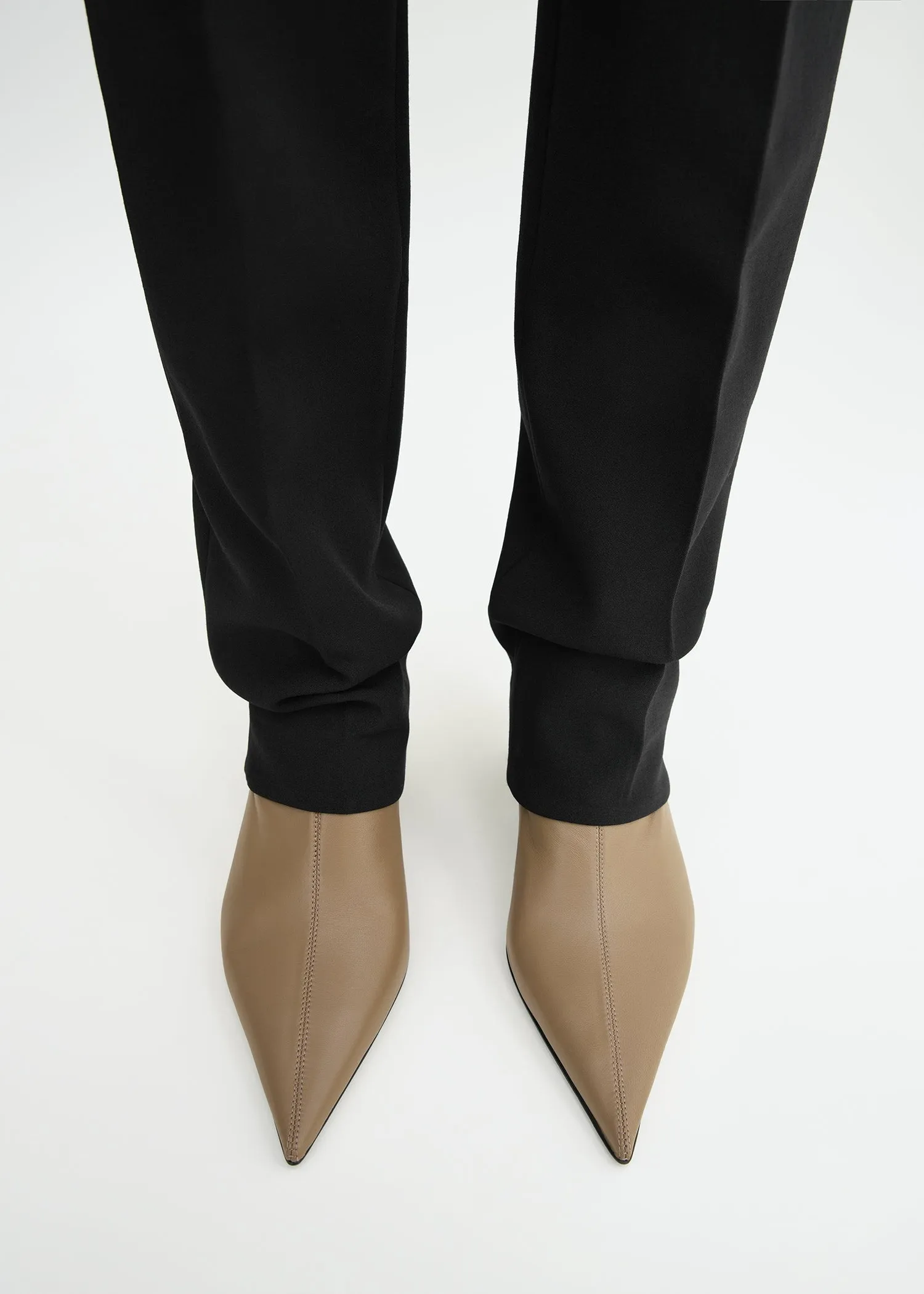 The Heeled Sock Boot truffle