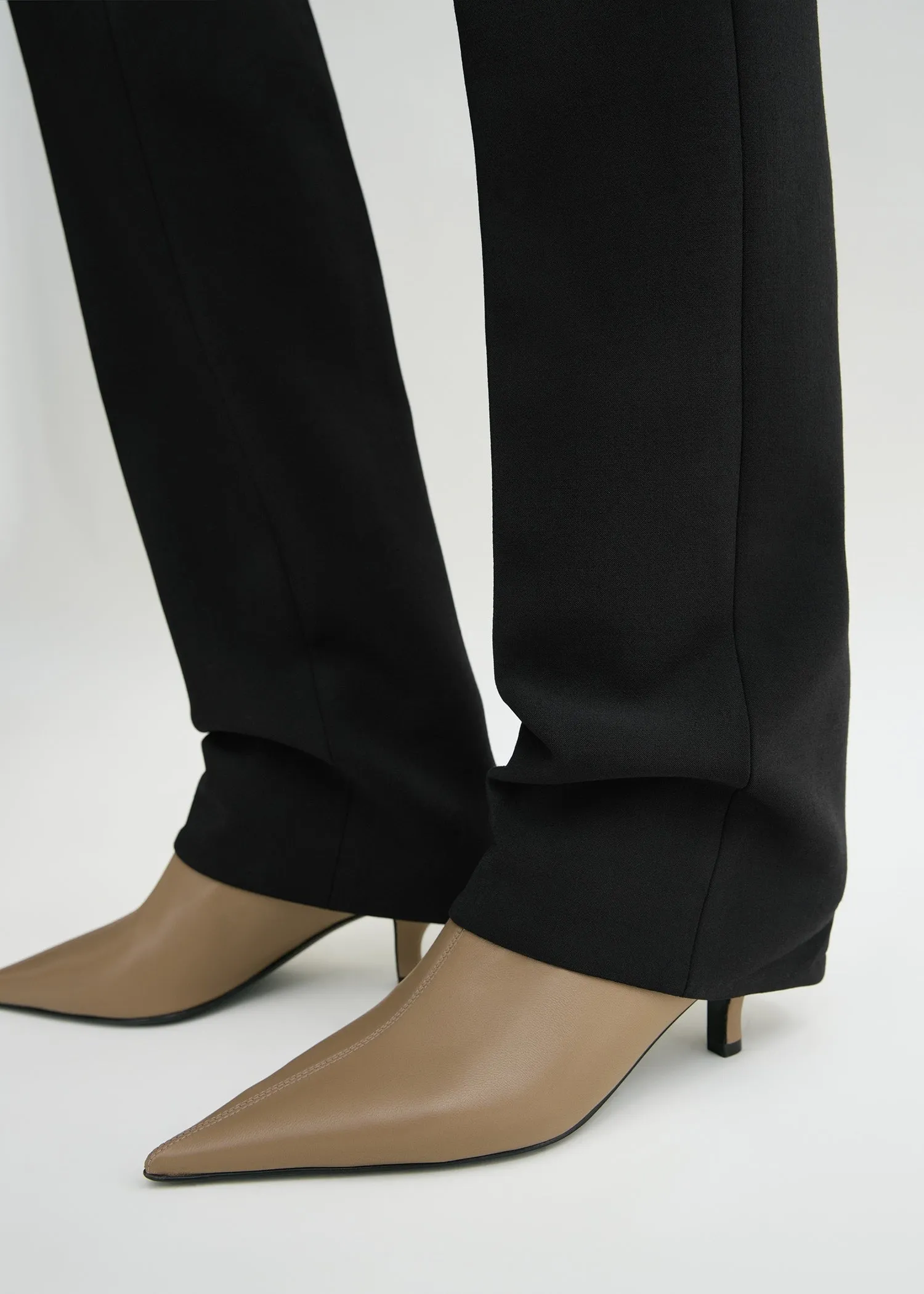 The Heeled Sock Boot truffle