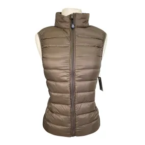 TKEQ 'EZ' Packable Down Vest in Nickel - XS