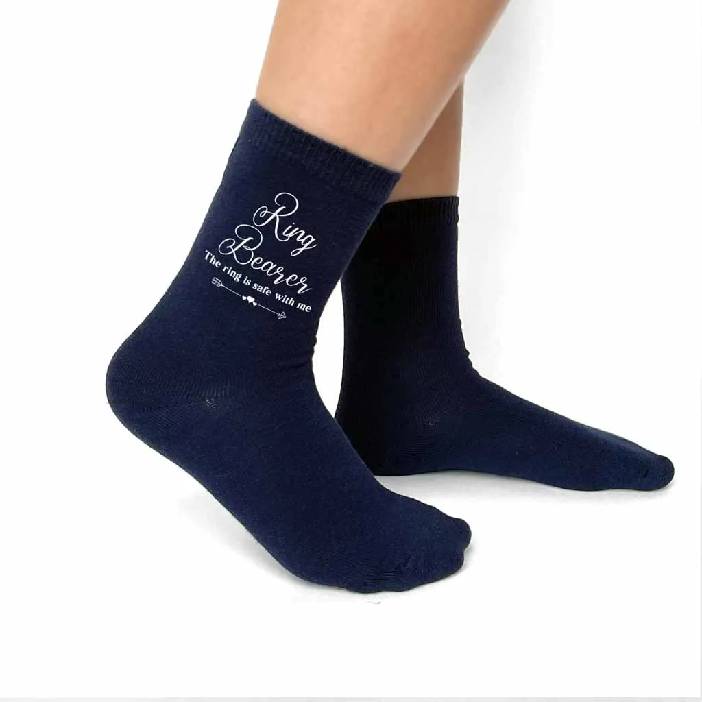 Cute Ring Bearer Socks for the Wedding Day