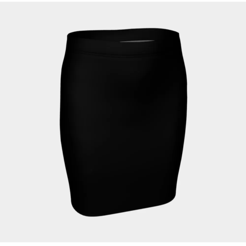 Black Fitted Skirt