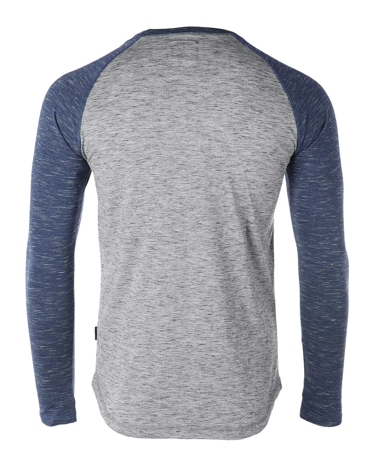 Men Athletic Fit Baseball Retro Contrast Long Sleeve Raglan T-Shirt