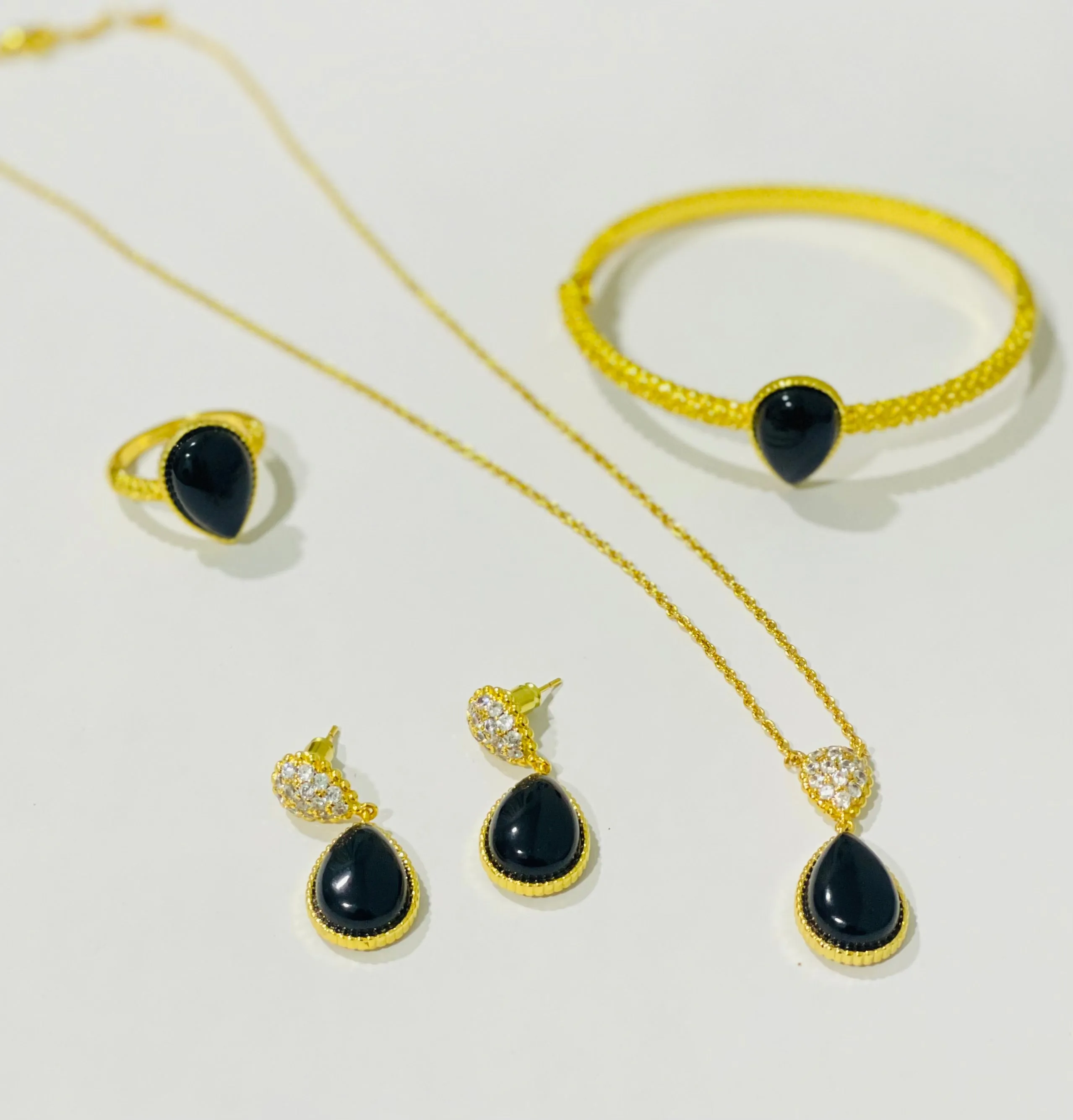 4pcs Women Fashion Necklace Set S3497130